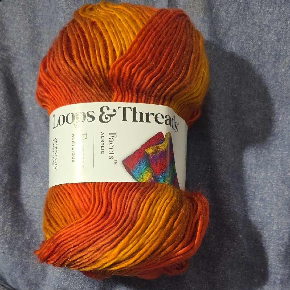 Loops & Threads Facets Acrylic Yarn - Multicolor